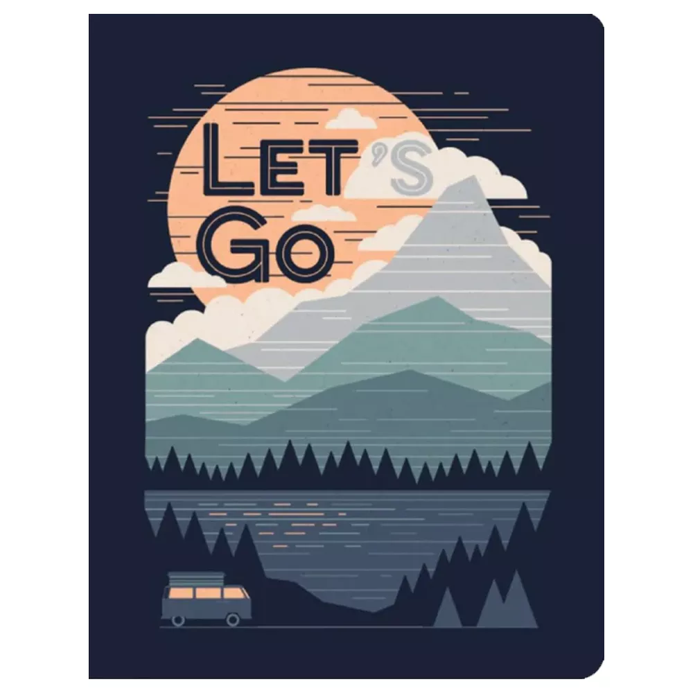 Denik Let's Go Large Layflat Notebook